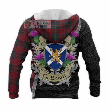 MacDonald (McDonald) of Glencoe Tartan Family Crest Knitted Hoodie Lion Rampant Royal Thistle Shield Celtic Inspired - Tartan Vibes Clothing