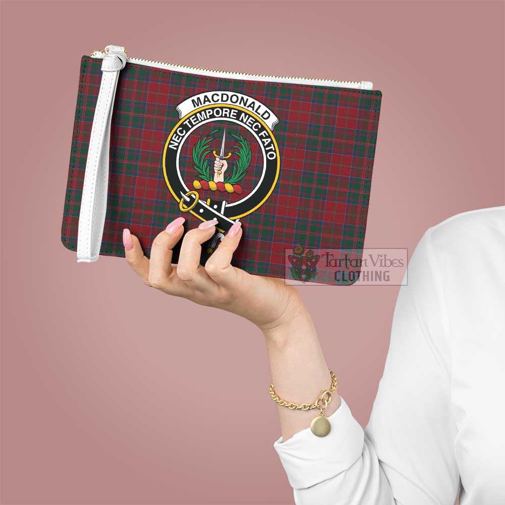 Tartan Vibes Clothing MacDonald (McDonald) of Glencoe Family Crest Tartan Clutch Bag