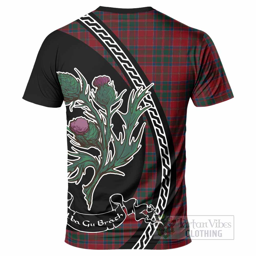 MacDonald (McDonald) of Glencoe Family Crest Tartan T-Shirt Alba Thistle Inspired - Tartan Vibes Clothing