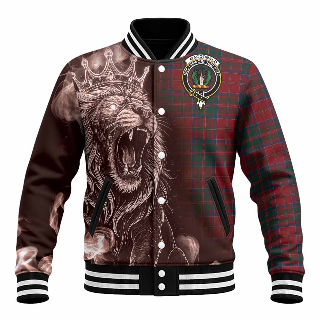 MacDonald (McDonald) of Glencoe Tartan Baseball Jacket Roaring Lion Heritage