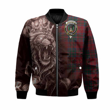 MacDonald (McDonald) of Glencoe Tartan Bomber Jacket Roaring Lion Heritage