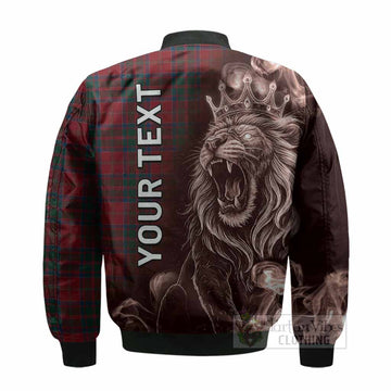 MacDonald (McDonald) of Glencoe Tartan Bomber Jacket Roaring Lion Heritage