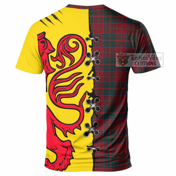 MacDonald (McDonald) of Glencoe Tartan Family Crest T-shirt Lion Rampant Honor