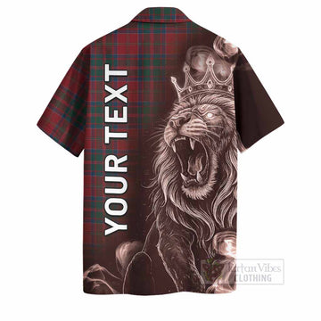 MacDonald (McDonald) of Glencoe Tartan Hawaiian Shirt Roaring Lion Heritage