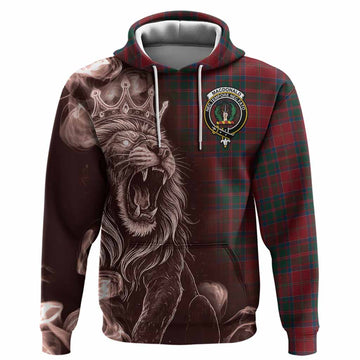 MacDonald (McDonald) of Glencoe Tartan Hoodie Roaring Lion Heritage