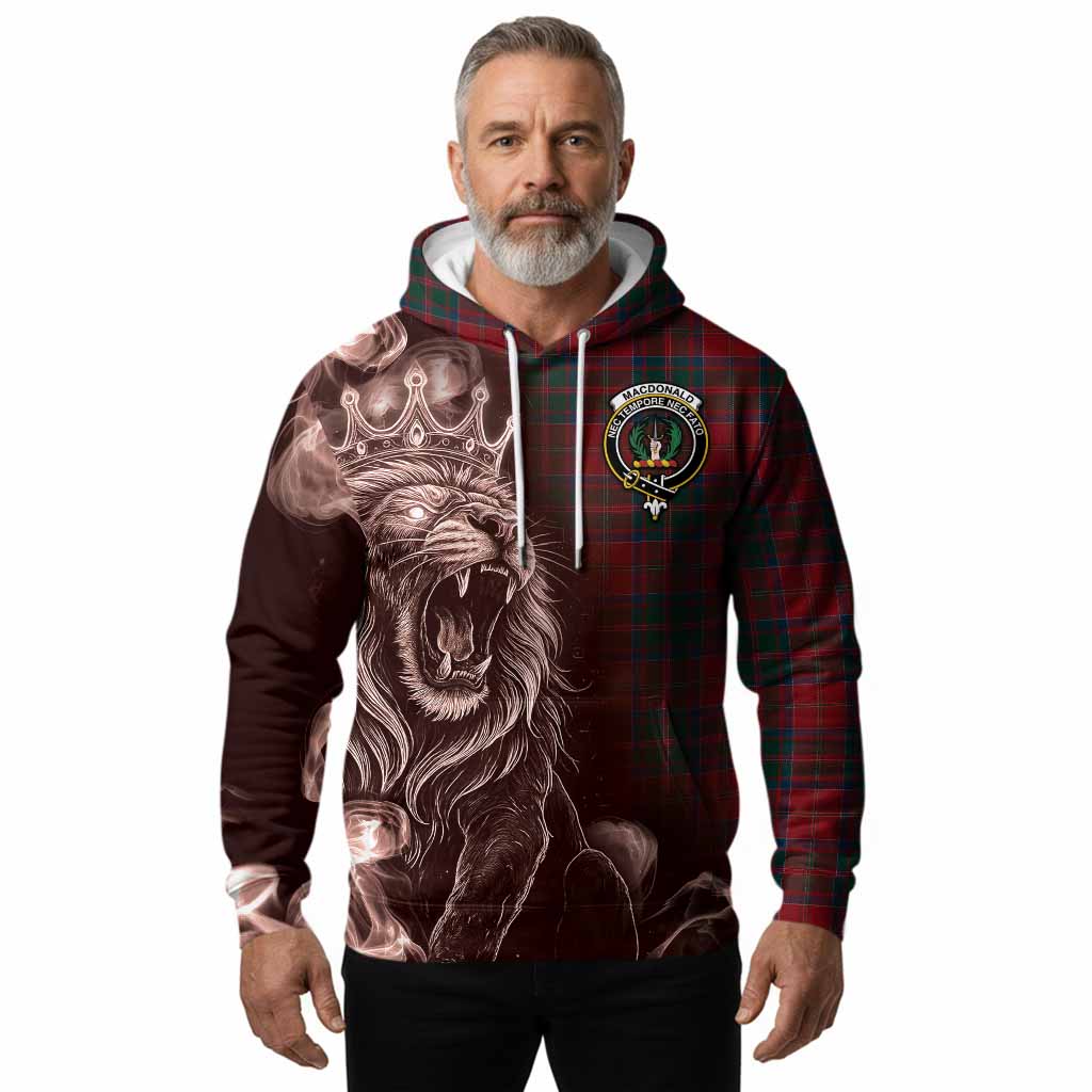 MacDonald (McDonald) of Glencoe Tartan Hoodie Roaring Lion Heritage