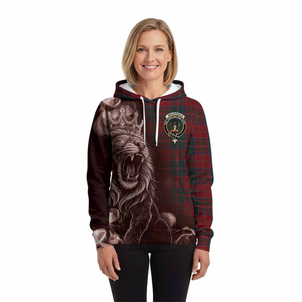 MacDonald (McDonald) of Glencoe Tartan Hoodie Roaring Lion Heritage