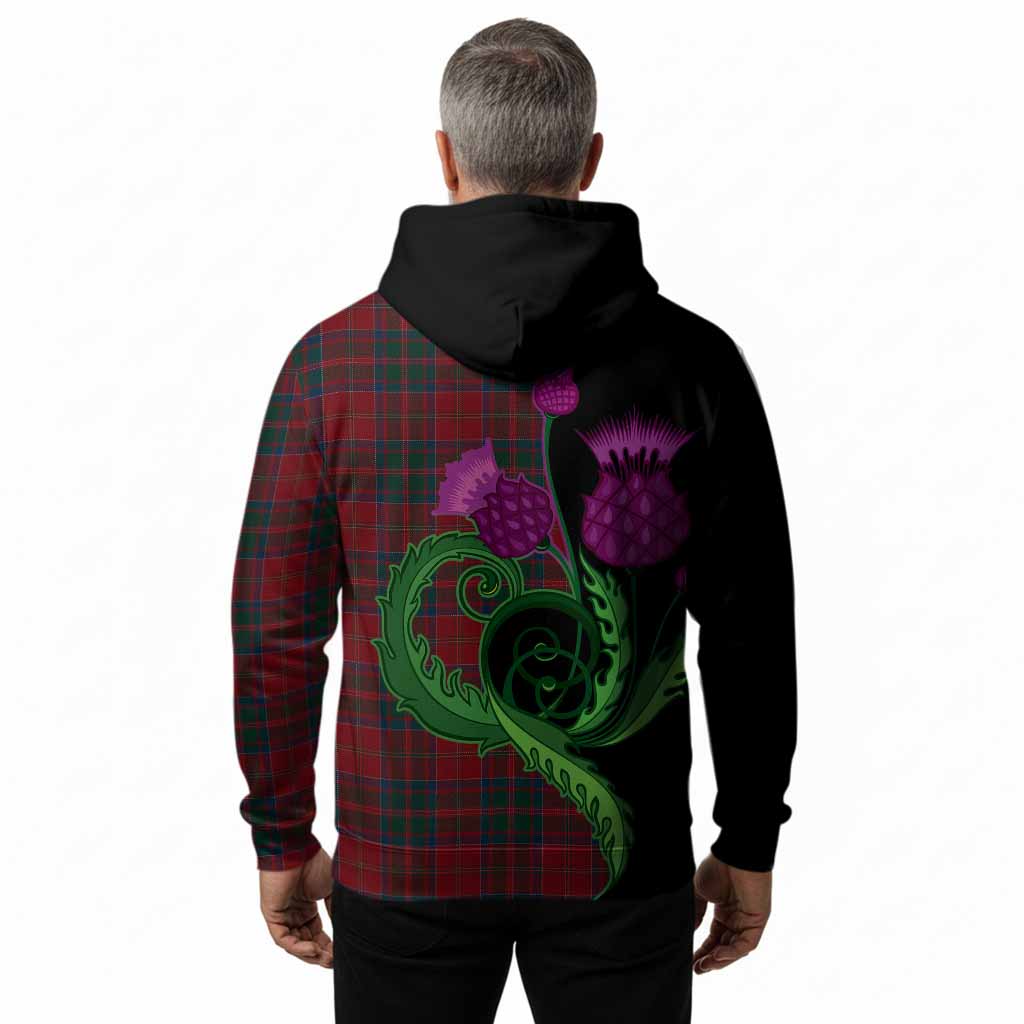 MacDonald (McDonald) of Glencoe Tartan Hoodie Traditional Scottish Thistle