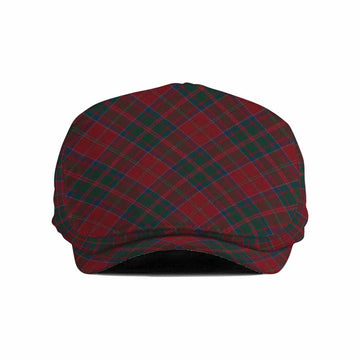 MacDonald (McDonald) of Glencoe Tartan Flat Cap, Jeff Cap Cross Style