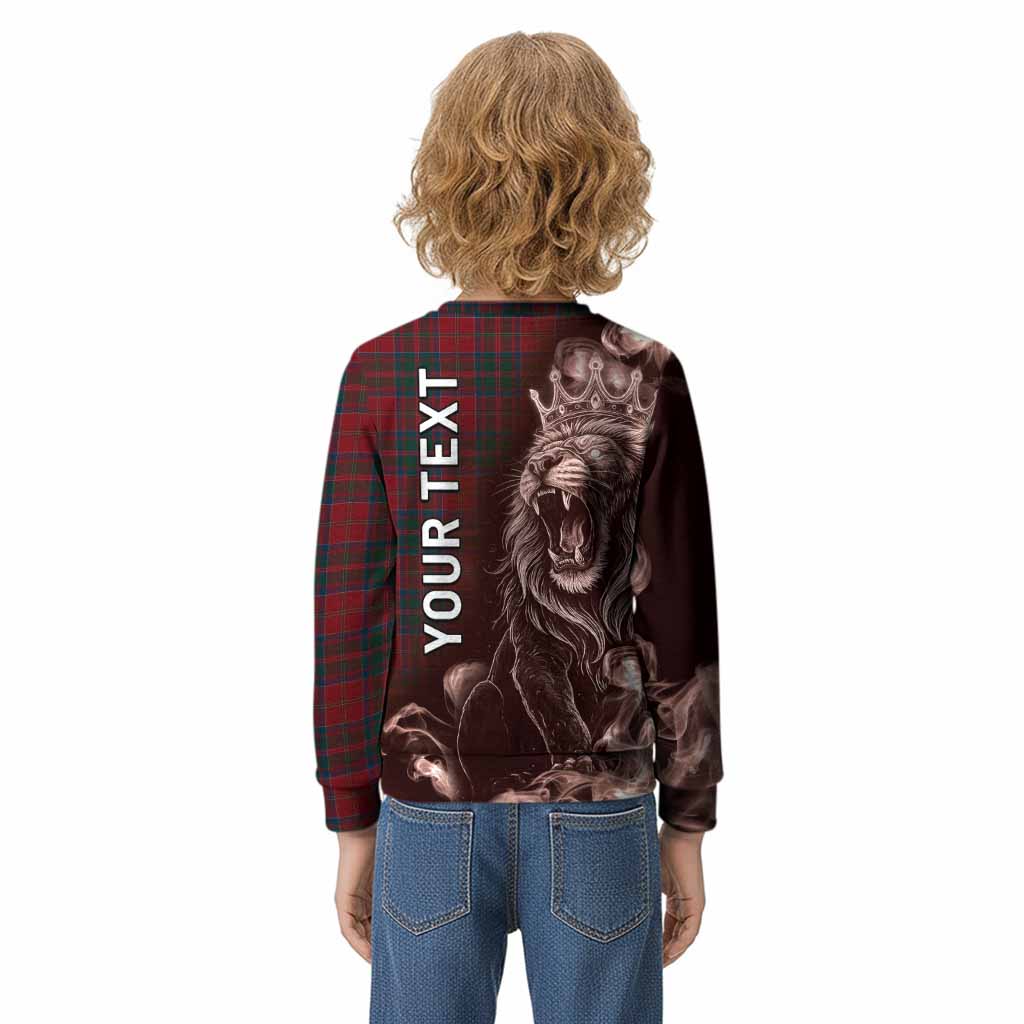 MacDonald (McDonald) of Glencoe Tartan Kid Knitted Sweatshirt Roaring Lion Heritage