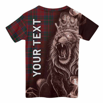 MacDonald (McDonald) of Glencoe Tartan Kid T-shirt Roaring Lion Heritage