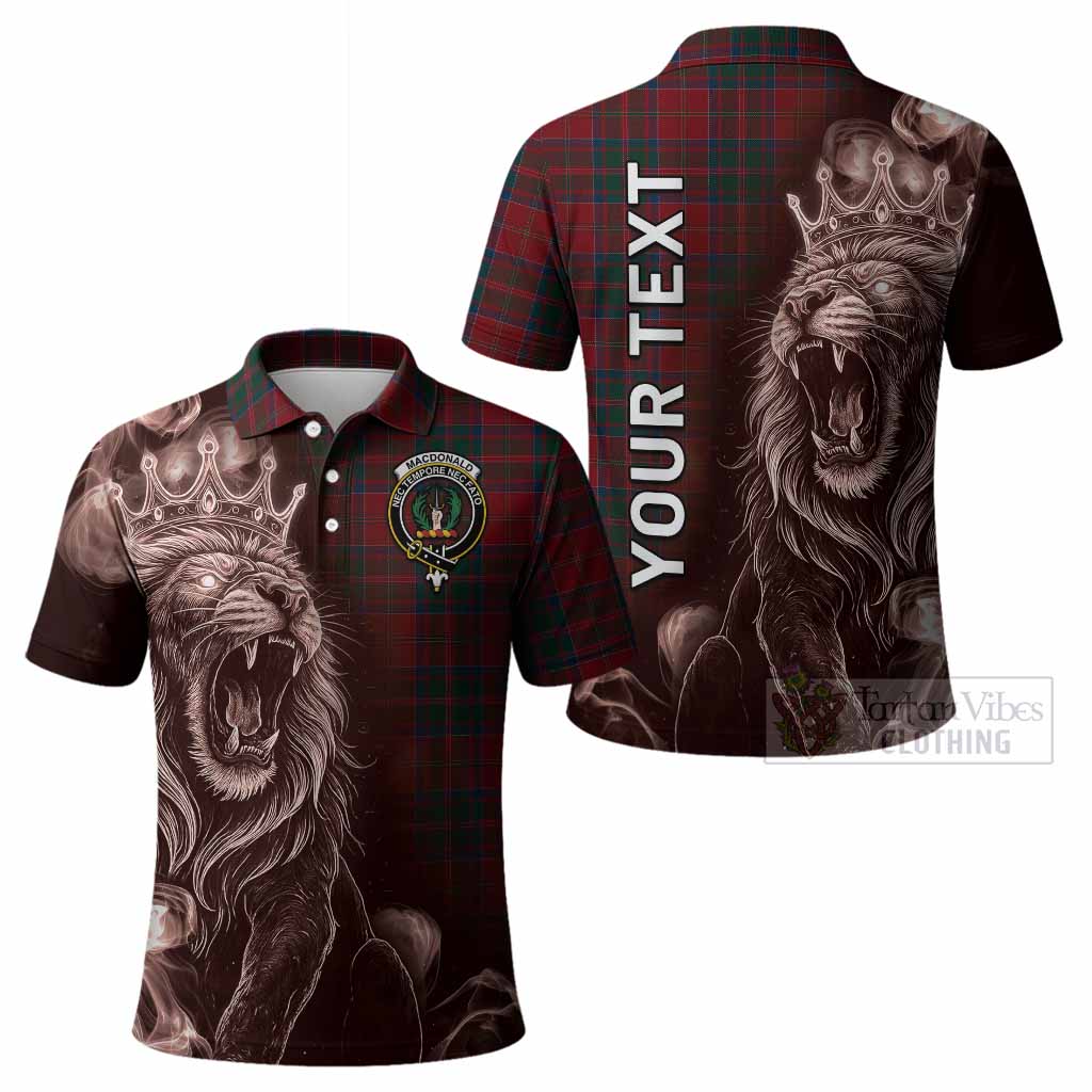 MacDonald (McDonald) of Glencoe Tartan Polo Shirt Roaring Lion Heritage