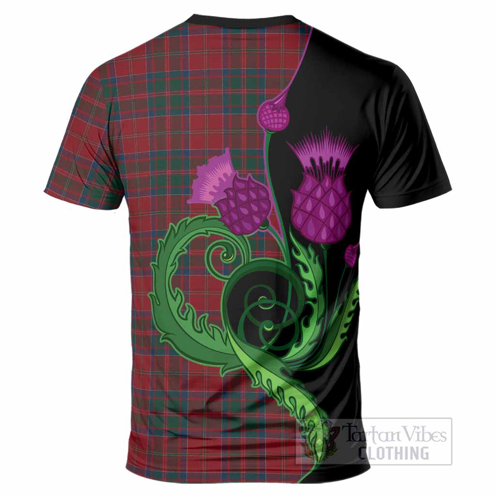 MacDonald (McDonald) of Glencoe Tartan T-Shirt Traditional Scottish Thistle