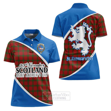 MacDonald (McDonald) of Sleat Family Crest Tartan Women's Polo Shirt Celebrate Saint Andrew's Day in Style Women - Tartan Vibes Clothing