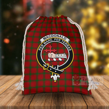 MacDonald (McDonald) of Sleat Tartan Christmas Santa's Bag with Family Crest - Tartan Vibes Clothing