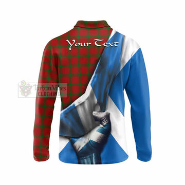 MacDonald (McDonald) of Sleat Tartan Long Sleeve Polo Shirt with Family Crest Scotland Patriotic Style - Tartan Vibes Clothing