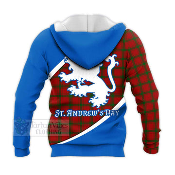 MacDonald (McDonald) of Sleat Family Crest Tartan Knitted Hoodie Celebrate Saint Andrew's Day in Style - Tartan Vibes Clothing