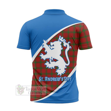MacDonald (McDonald) of Sleat Family Crest Tartan Zipper Polo Shirt Celebrate Saint Andrew's Day in Style - Tartan Vibes Clothing
