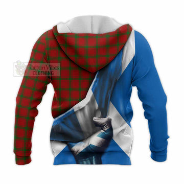 MacDonald (McDonald) of Sleat Tartan Knitted Hoodie with Family Crest Scotland Patriotic Style - Tartan Vibes Clothing