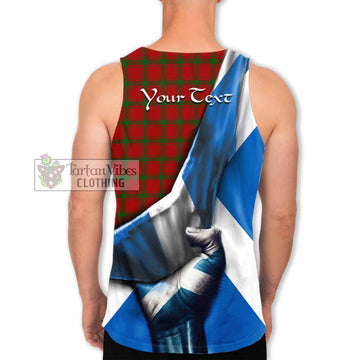 MacDonald (McDonald) of Sleat Tartan Men's Tank Top with Family Crest Scotland Patriotic Style - Tartan Vibes Clothing