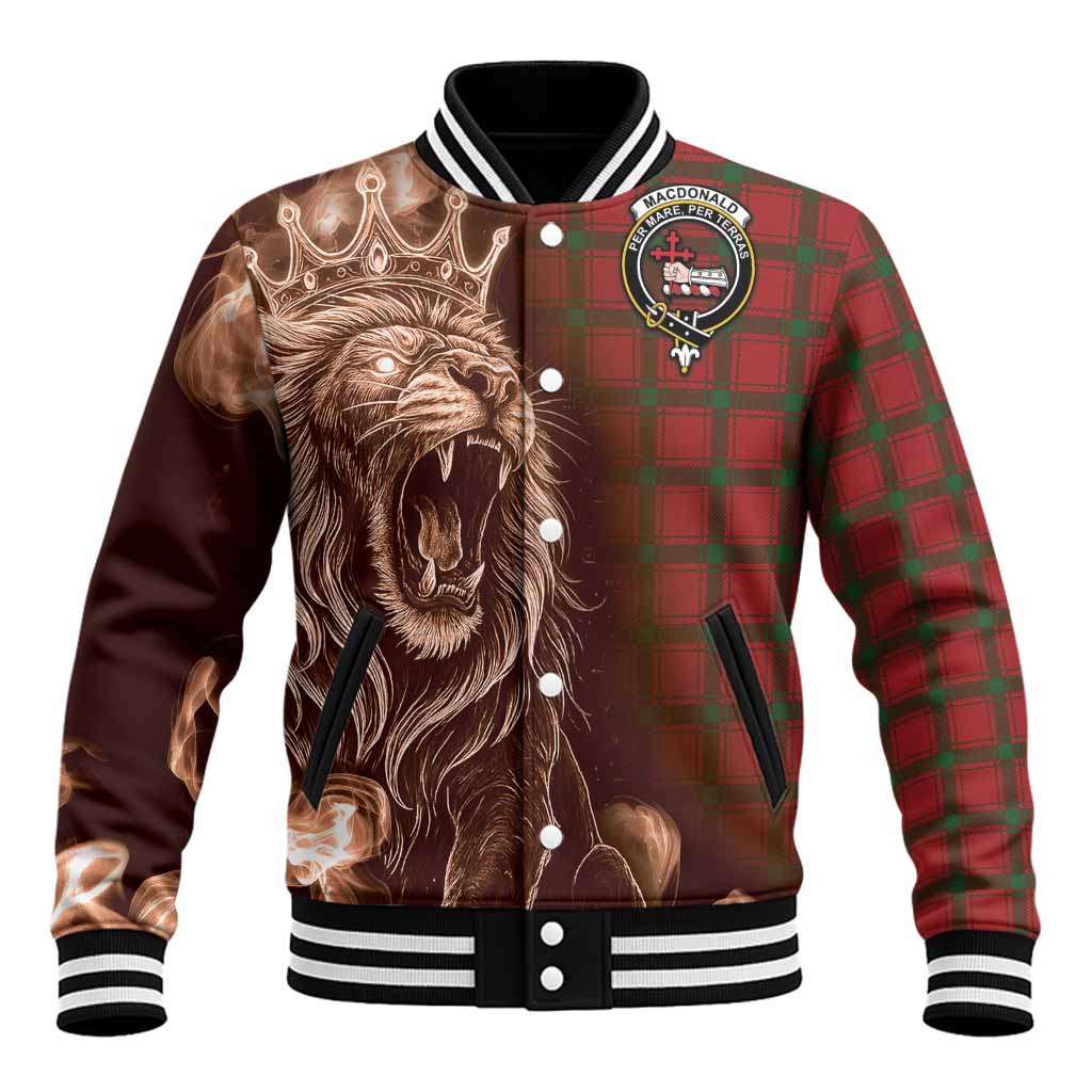 MacDonald (McDonald) of Sleat Tartan Baseball Jacket Roaring Lion Heritage