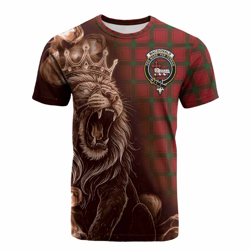 MacDonald (McDonald) of Sleat Tartan Cotton T-shirt Roaring Lion Heritage