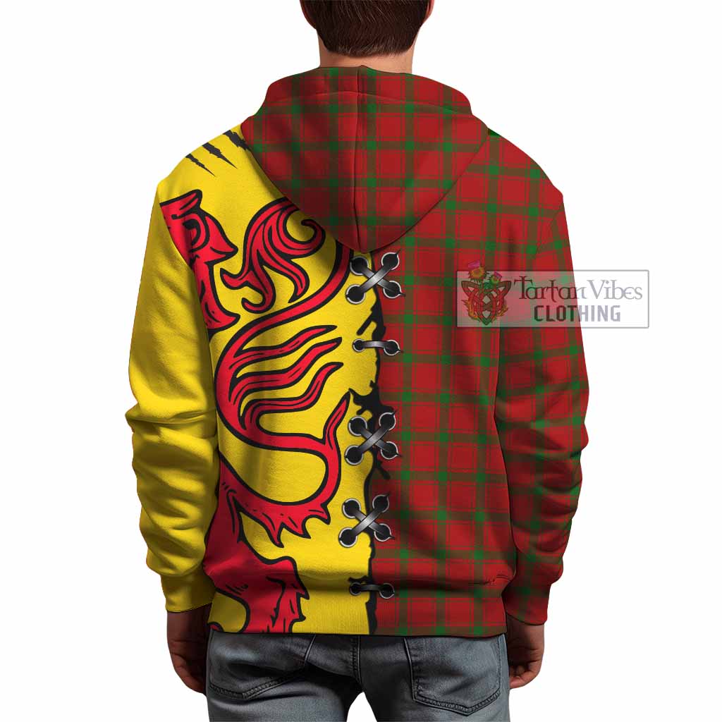 MacDonald (McDonald) of Sleat Tartan Family Crest Hoodie Lion Rampant Honor - Tartan Vibes Clothing