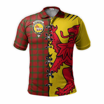 MacDonald (McDonald) of Sleat Tartan Family Crest Polo Shirt Lion Rampant Honor