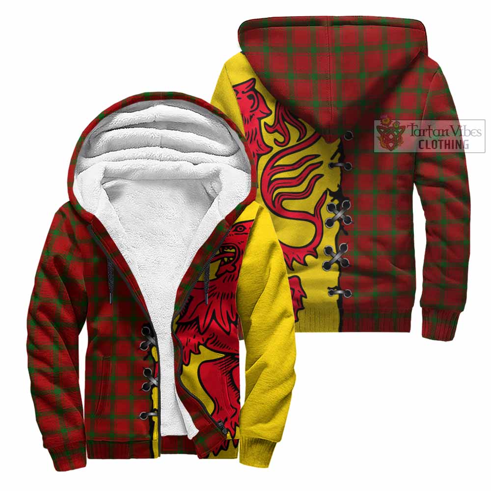 MacDonald (McDonald) of Sleat Tartan Family Crest Sherpa Hoodie Lion Rampant Honor - Tartan Vibes Clothing