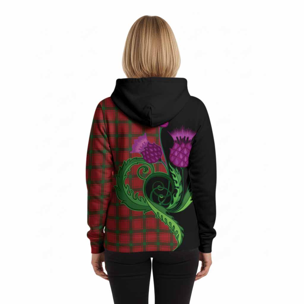MacDonald (McDonald) of Sleat Tartan Hoodie Traditional Scottish Thistle
