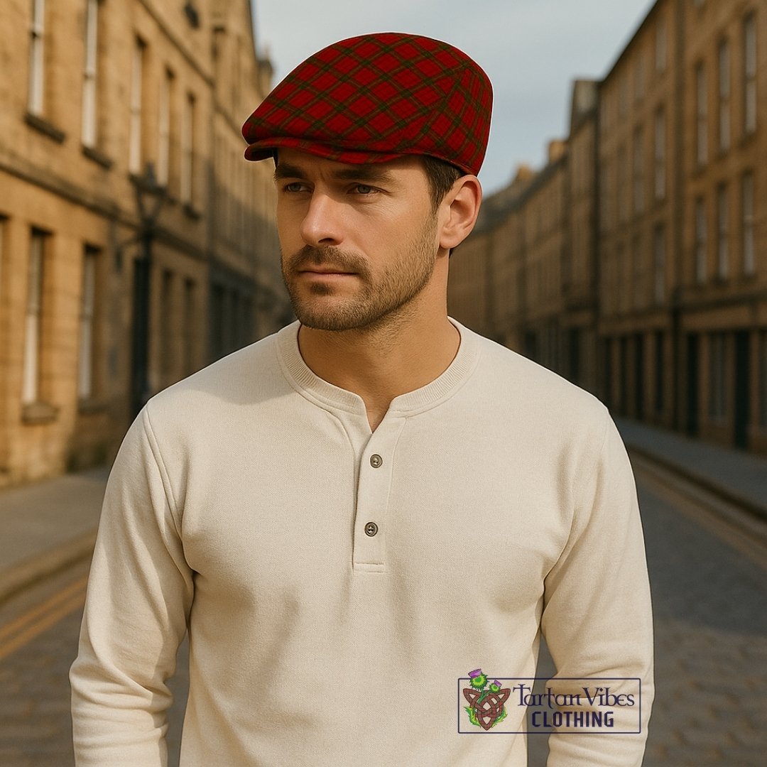 MacDonald (McDonald) of Sleat Tartan Jeff Cap, Tartan Flat Cap