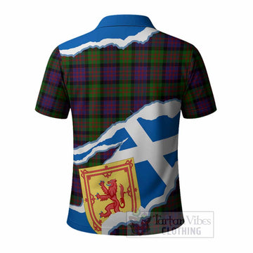 MacDonald (McDonald) Scotland Football Tartan Polo Shirt We'll Be Coming