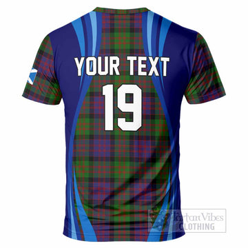 MacDonald (McDonald) Scotland Football Tartan T-Shirt Lion Mascot Go Scottish