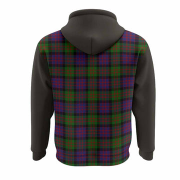 MacDonald (McDonald) Tartan Accent Hoodie with Family Crest