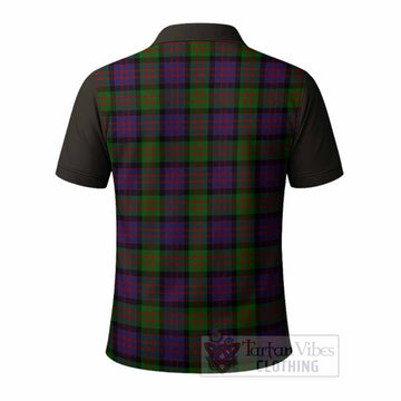 MacDonald (McDonald) Tartan Accent Polo Shirt with Family Crest