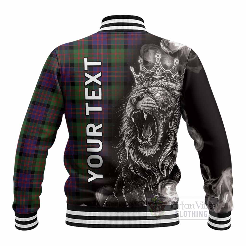 MacDonald (McDonald) Tartan Baseball Jacket Roaring Lion Heritage