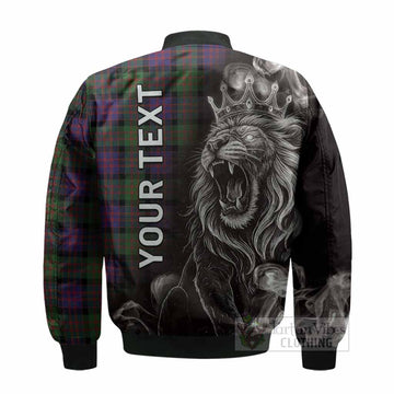 MacDonald (McDonald) Tartan Bomber Jacket Roaring Lion Heritage
