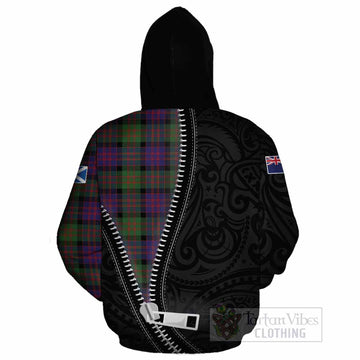 MacDonald (McDonald) Tartan Cotton Hoodie New Zealand Pattern Unique Zipper Stylized