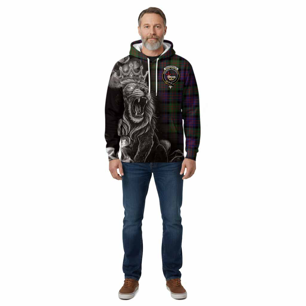 MacDonald (McDonald) Tartan Cotton Hoodie Roaring Lion Heritage