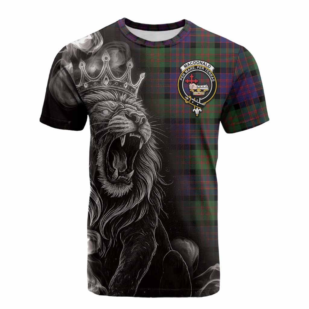 MacDonald (McDonald) Tartan Cotton T-shirt Roaring Lion Heritage