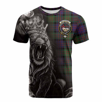 MacDonald (McDonald) Tartan Cotton T-shirt Roaring Lion Heritage