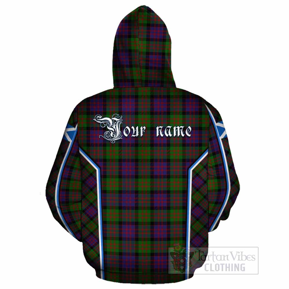 MacDonald (McDonald) Tartan Crest Cotton Hoodie Scotland Coat of Arm Flag Style - Tartan Vibes Clothing