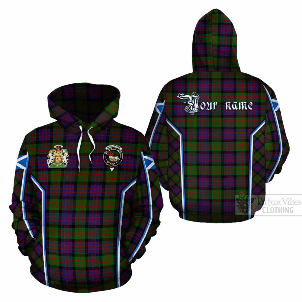MacDonald (McDonald) Tartan Crest Cotton Hoodie Scotland Coat of Arm Flag Style - Tartan Vibes Clothing