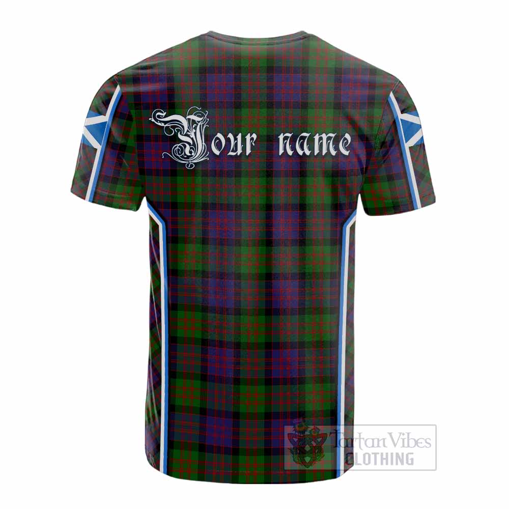 MacDonald (McDonald) Tartan Crest Cotton T-shirt Scotland Coat of Arm Flag Style - Tartan Vibes Clothing