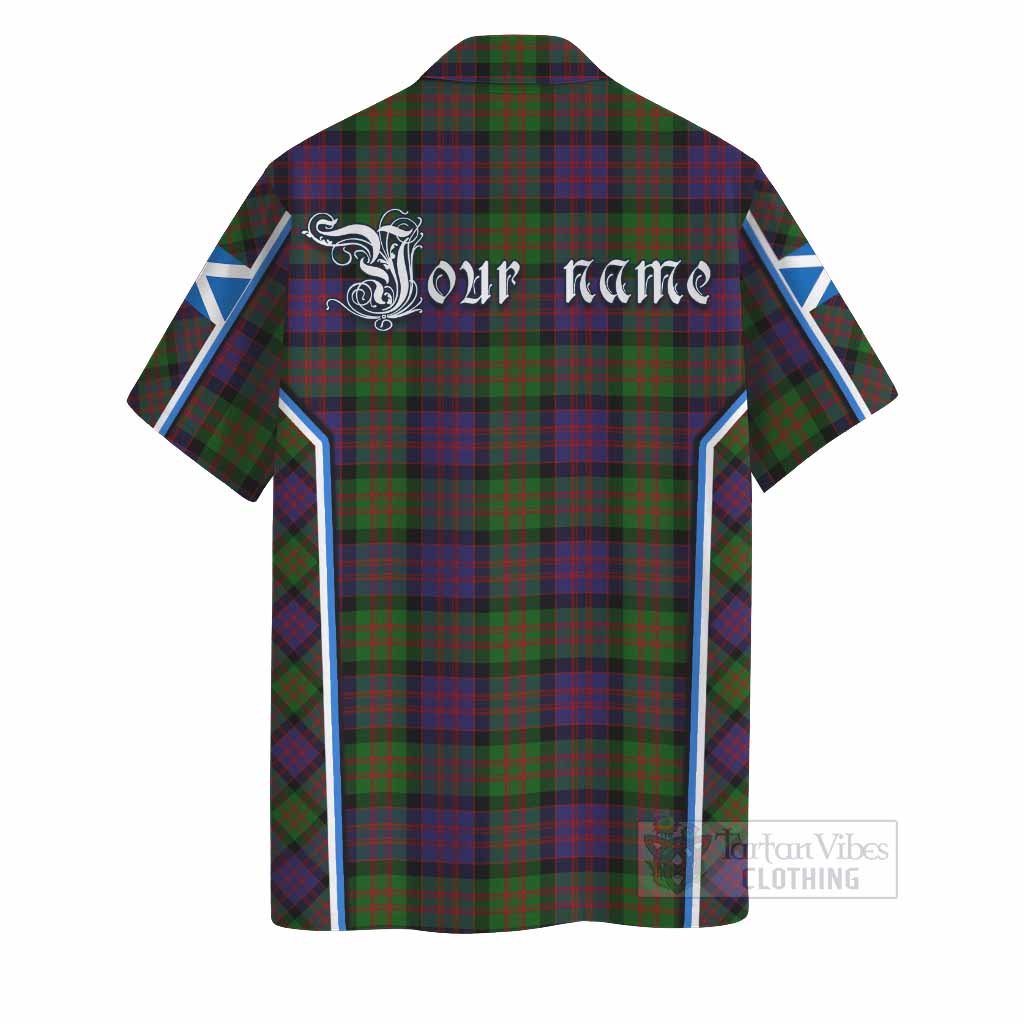 MacDonald (McDonald) Tartan Crest Hawaiian Shirt Scotland Coat of Arm Flag Style - Tartan Vibes Clothing