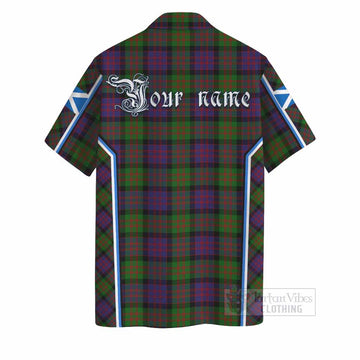 MacDonald (McDonald) Tartan Crest Hawaiian Shirt Scotland Coat of Arm Flag Style - Tartan Vibes Clothing