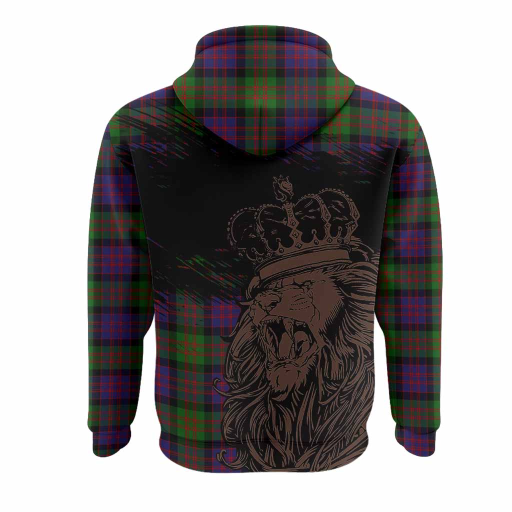 MacDonald (McDonald) Tartan Crest Hoodie Crowned Lion Heritage Style