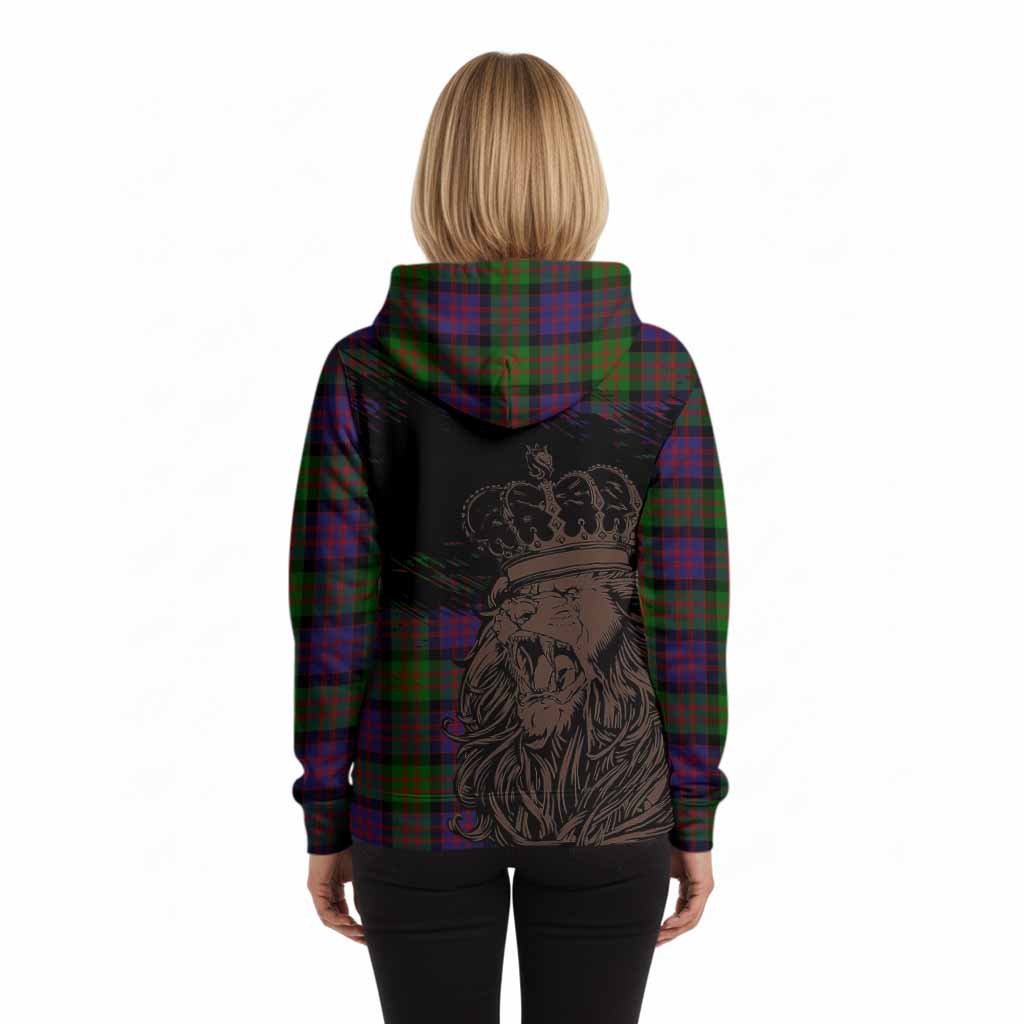 MacDonald (McDonald) Tartan Crest Hoodie Crowned Lion Heritage Style