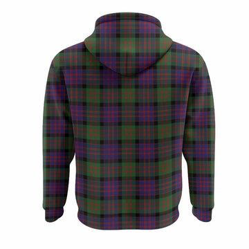 MacDonald (McDonald) Tartan Crest Hoodie Ferocious Lion Style