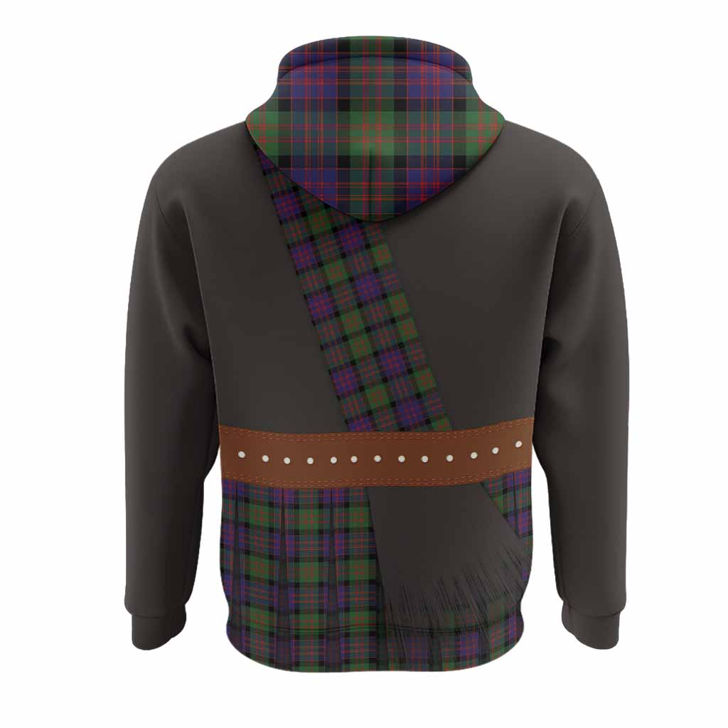 MacDonald (McDonald) Tartan Crest Hoodie Kilt Costume Style